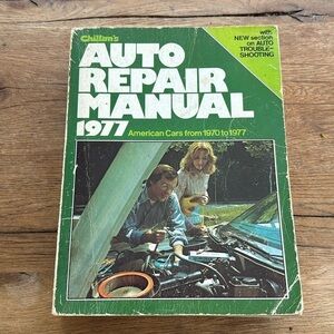 Chilton’s Auto Repair Manual 1977 American Cars from 1970  1977Diagrams